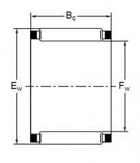 Подшипник Серия K и KT (подшипники без колец) Подшипник K 12x15x15 (KT) по выгодным ценам Сарапул